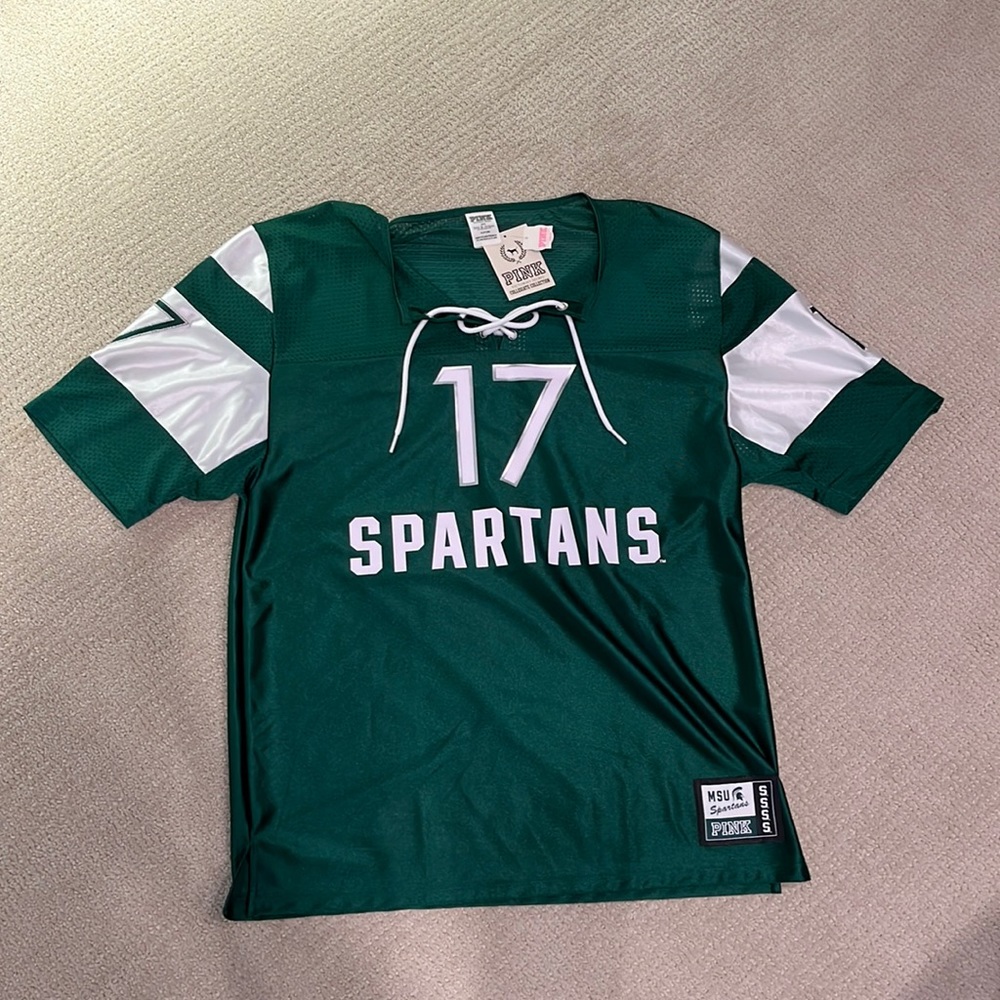 VS PINK Oversized MSU Jersey